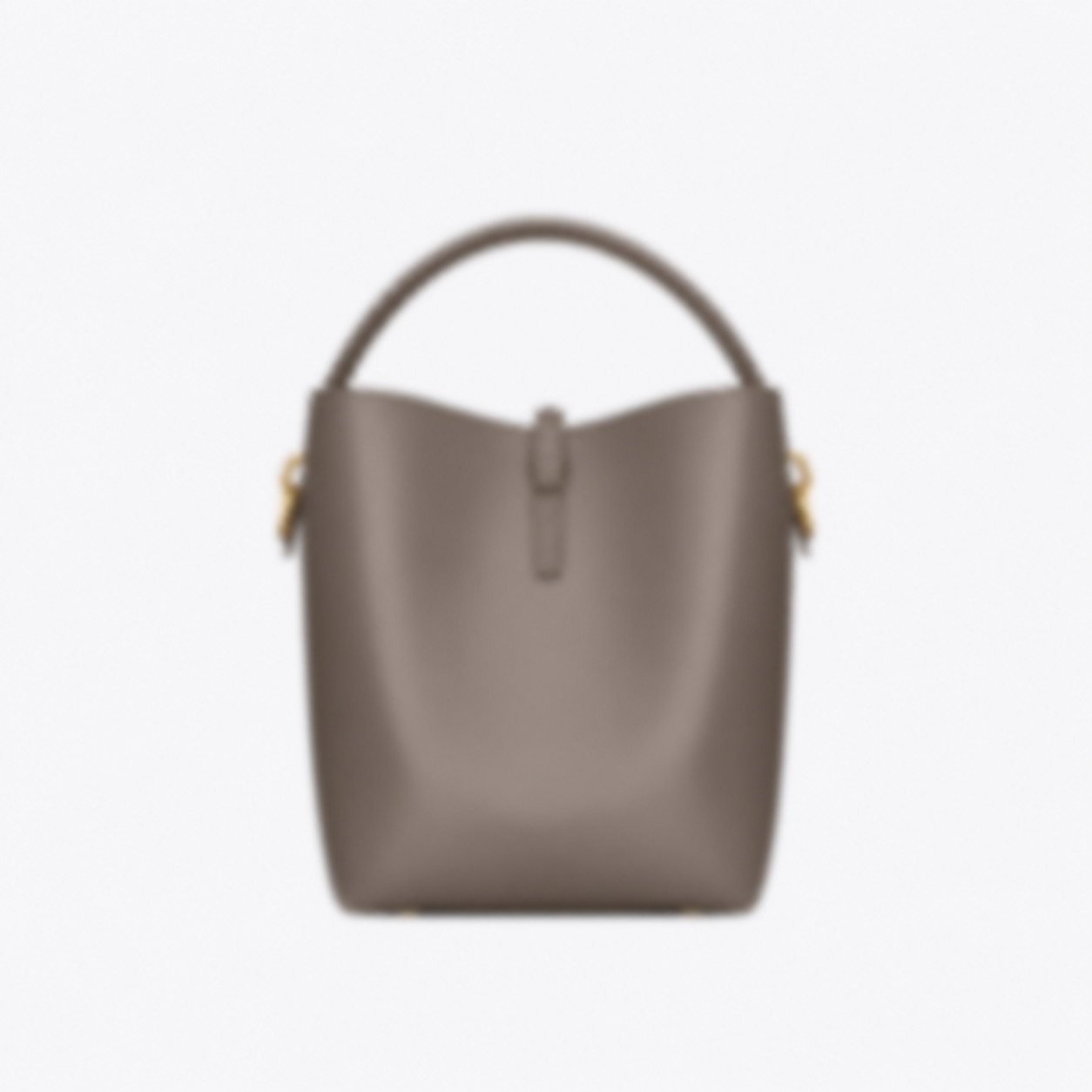 BUCKET BAG IN SHINY LEATHER