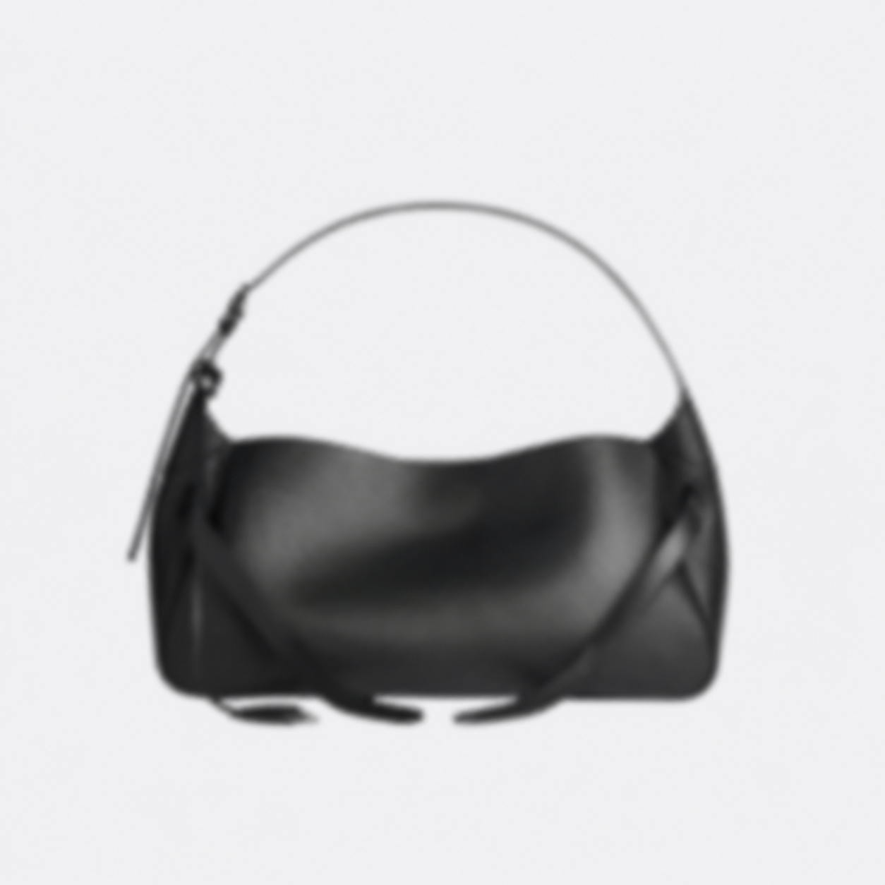 MEDIUM SHOULDER BAG IN BLACK CALFSKIN