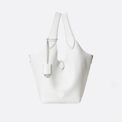 SMALL LEATHER TOTE & CROSSBODY BAG