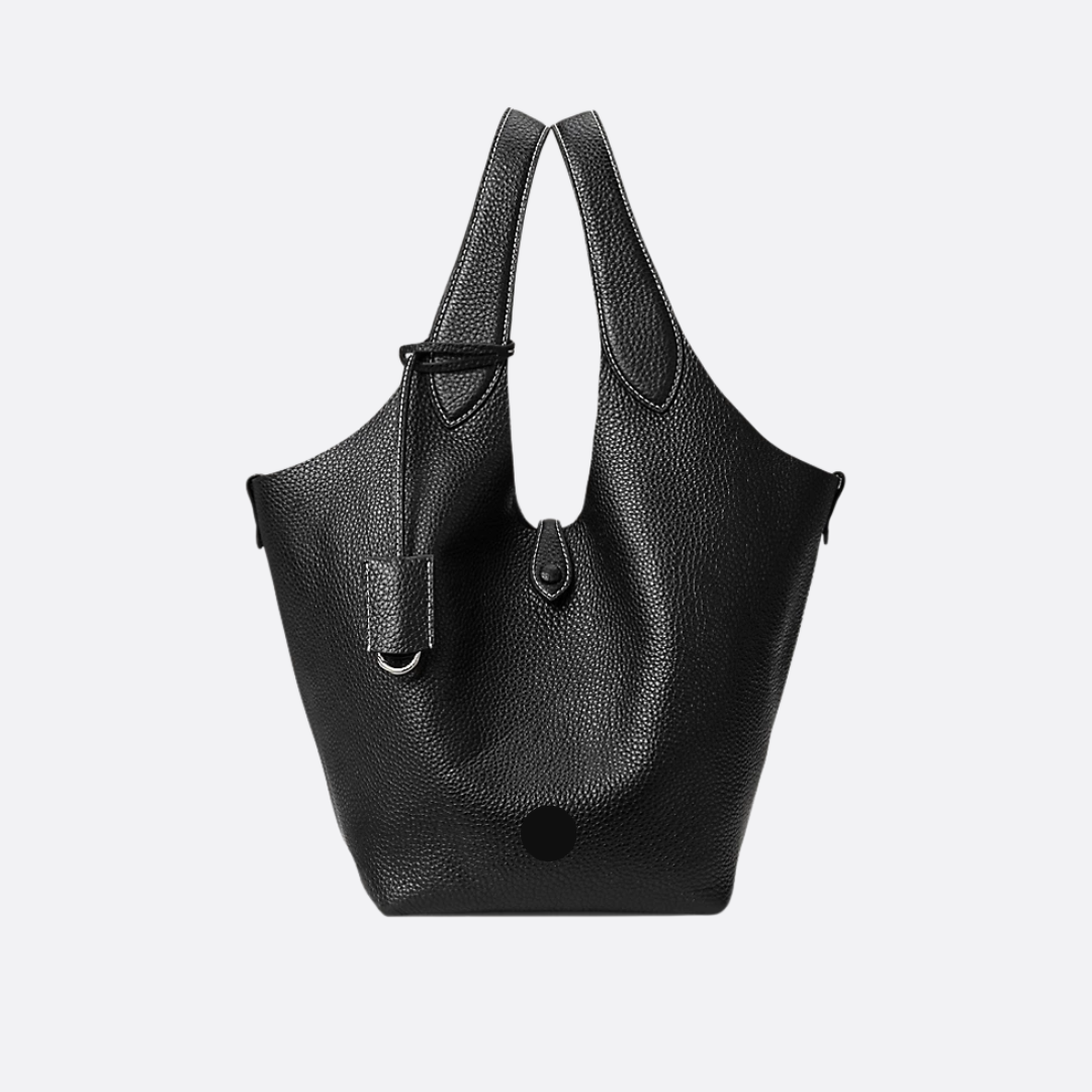 SMALL LEATHER TOTE & CROSSBODY BAG