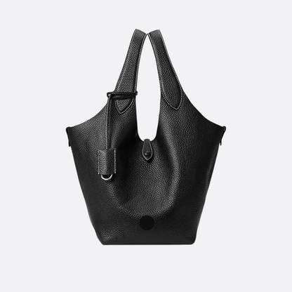 SMALL LEATHER TOTE & CROSSBODY BAG