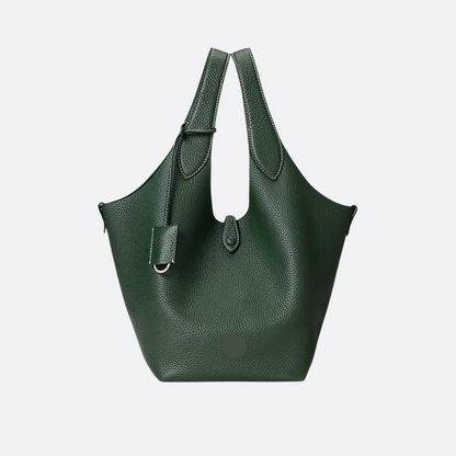 SMALL LEATHER TOTE & CROSSBODY BAG