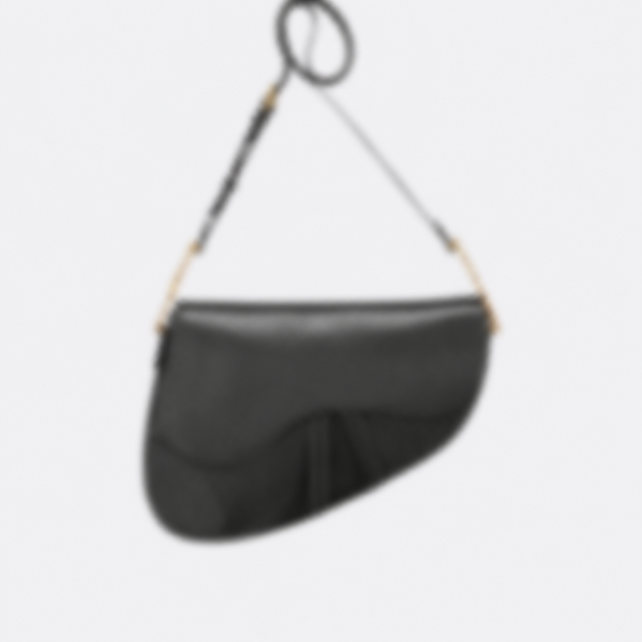 LARGE SOFT SADDLE HANDBAG WITH STRAP