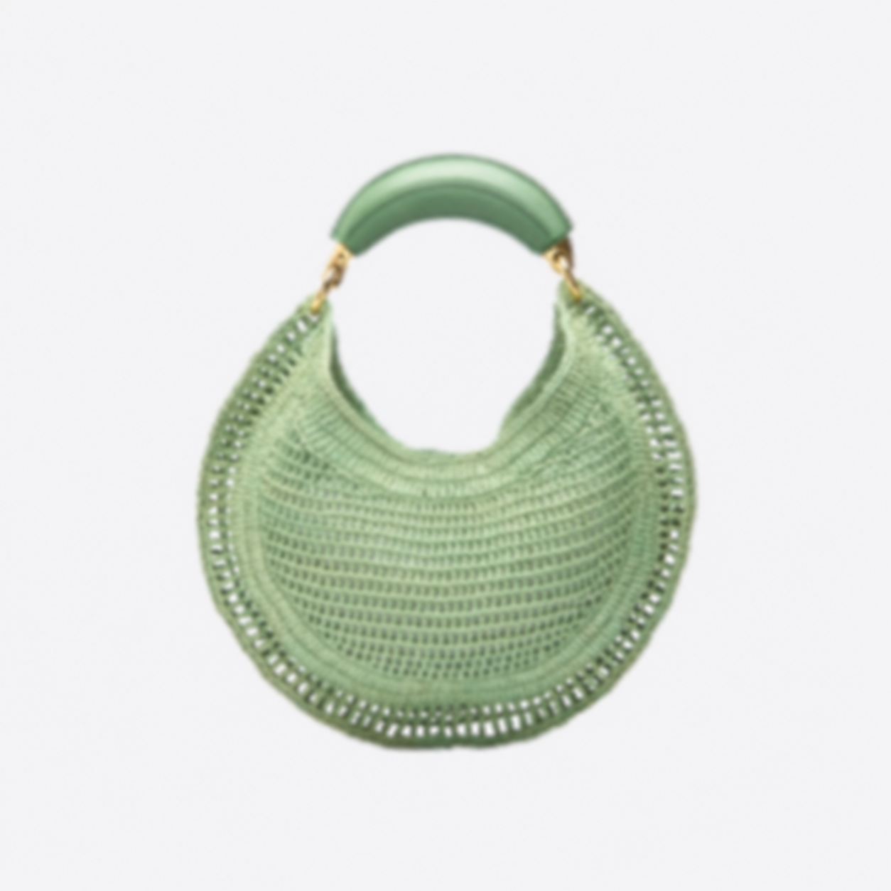 BANANA BAG MADE OF RAFFIA
