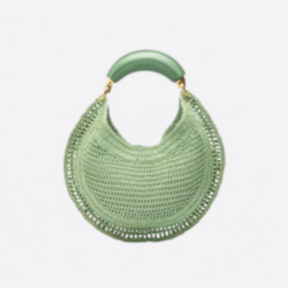 BANANA BAG MADE OF RAFFIA