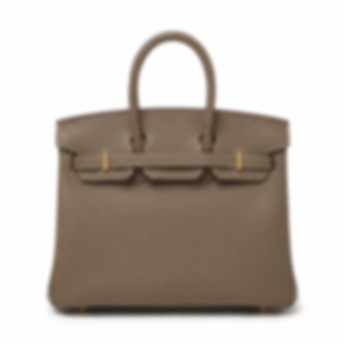 25 BAG IN CHALK  GRIS MADE OF TOGO LEATHER