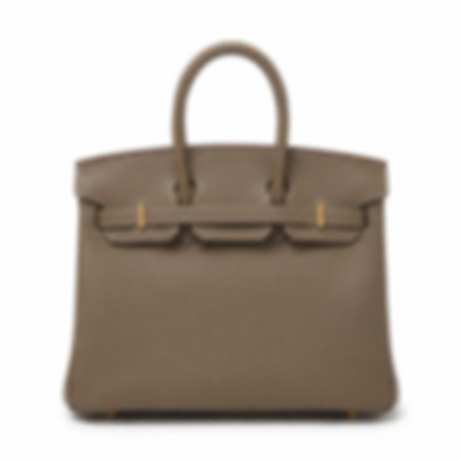 25 BAG IN CHALK  GRIS MADE OF TOGO LEATHER