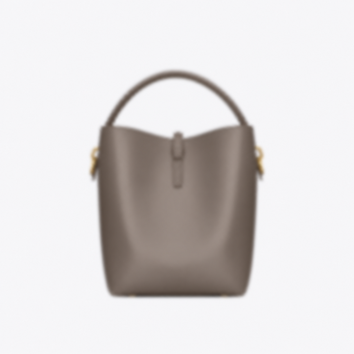 BUCKET BAG IN SHINY LEATHER