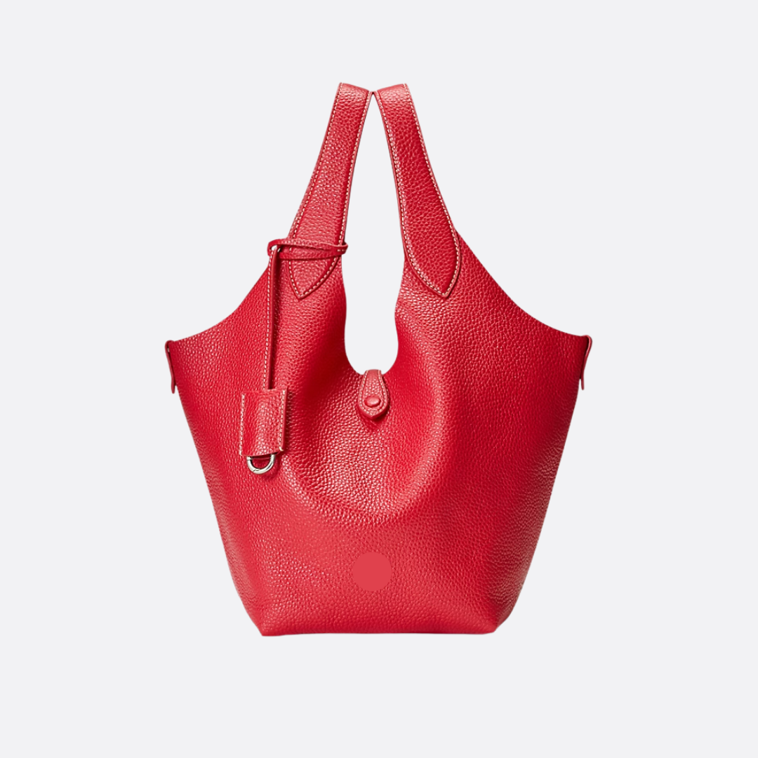 SMALL LEATHER TOTE & CROSSBODY BAG