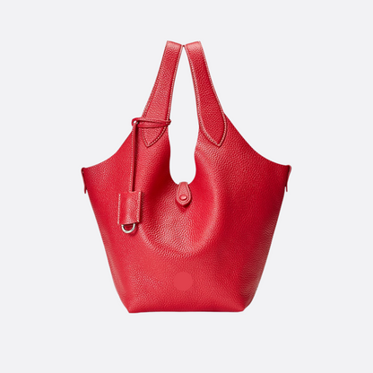 SMALL LEATHER TOTE & CROSSBODY BAG