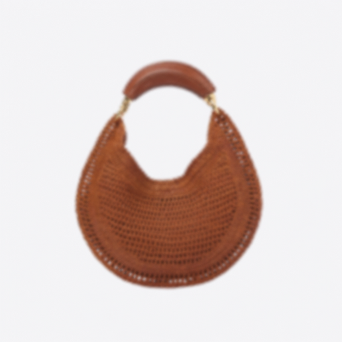 BANANA BAG MADE OF RAFFIA
