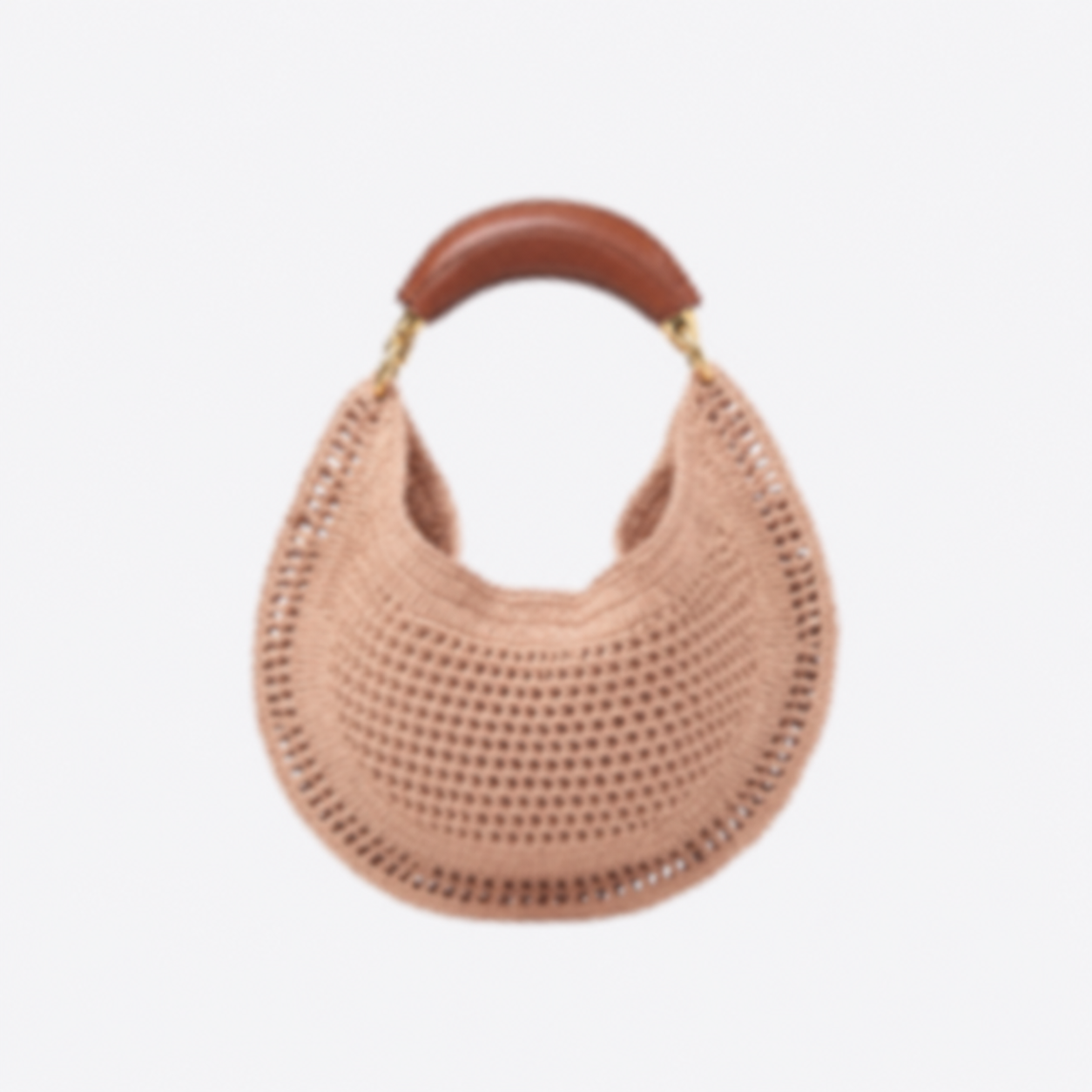 BANANA BAG MADE OF RAFFIA