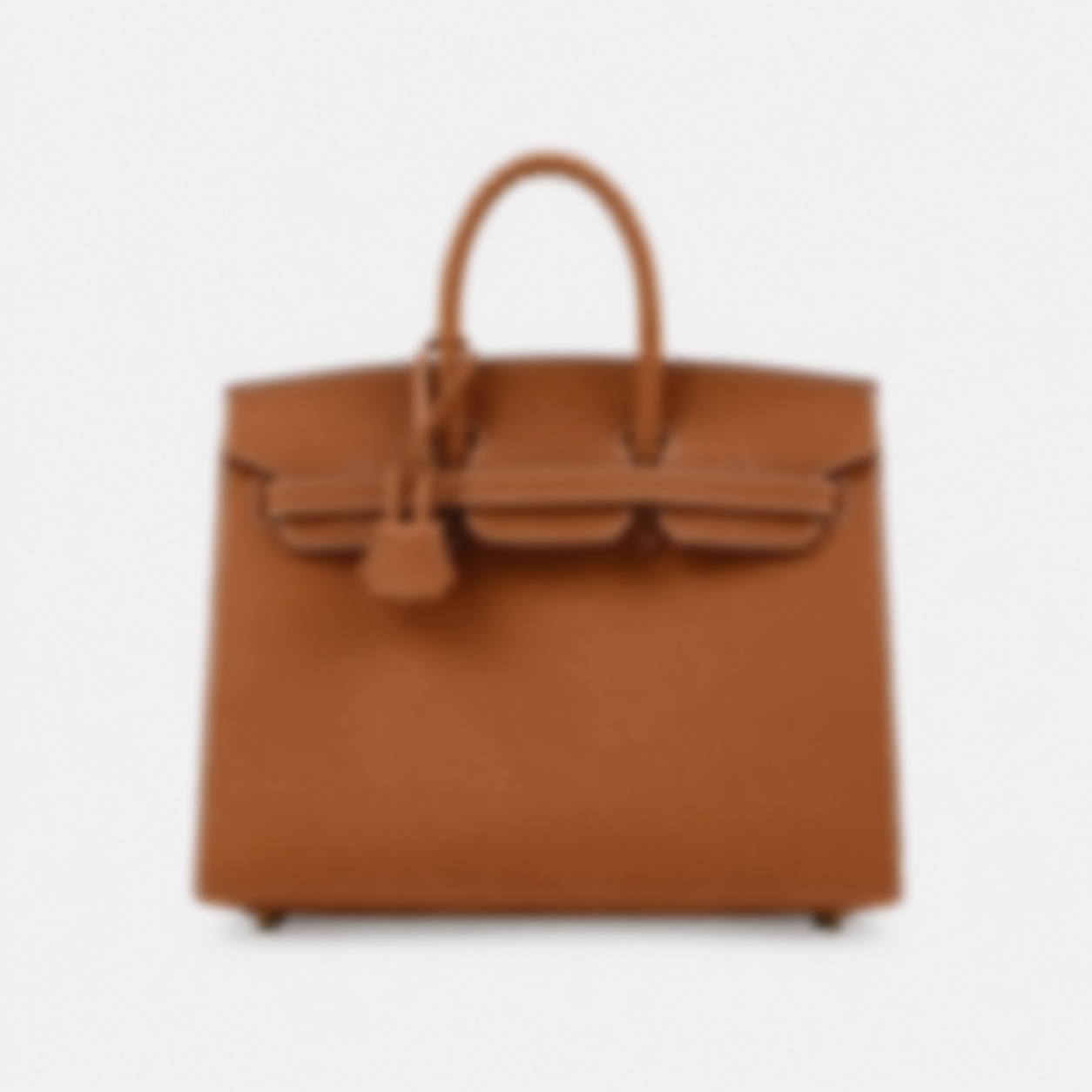 25 BAG IN CHALK  GRIS MADE OF TOGO LEATHER